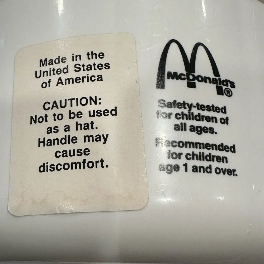 McDonalds mcdonald 1980’s